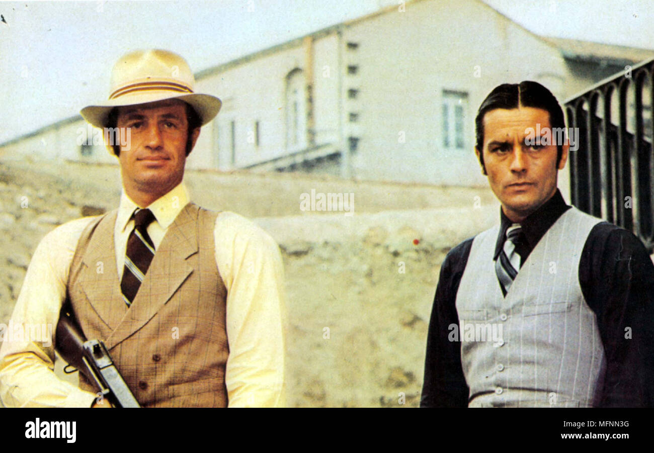 Borsalino Anno: 1970 - Francia / Italia direttore Jacques Deray Jean-Paul Belmondo, Alain Delon Foto Stock