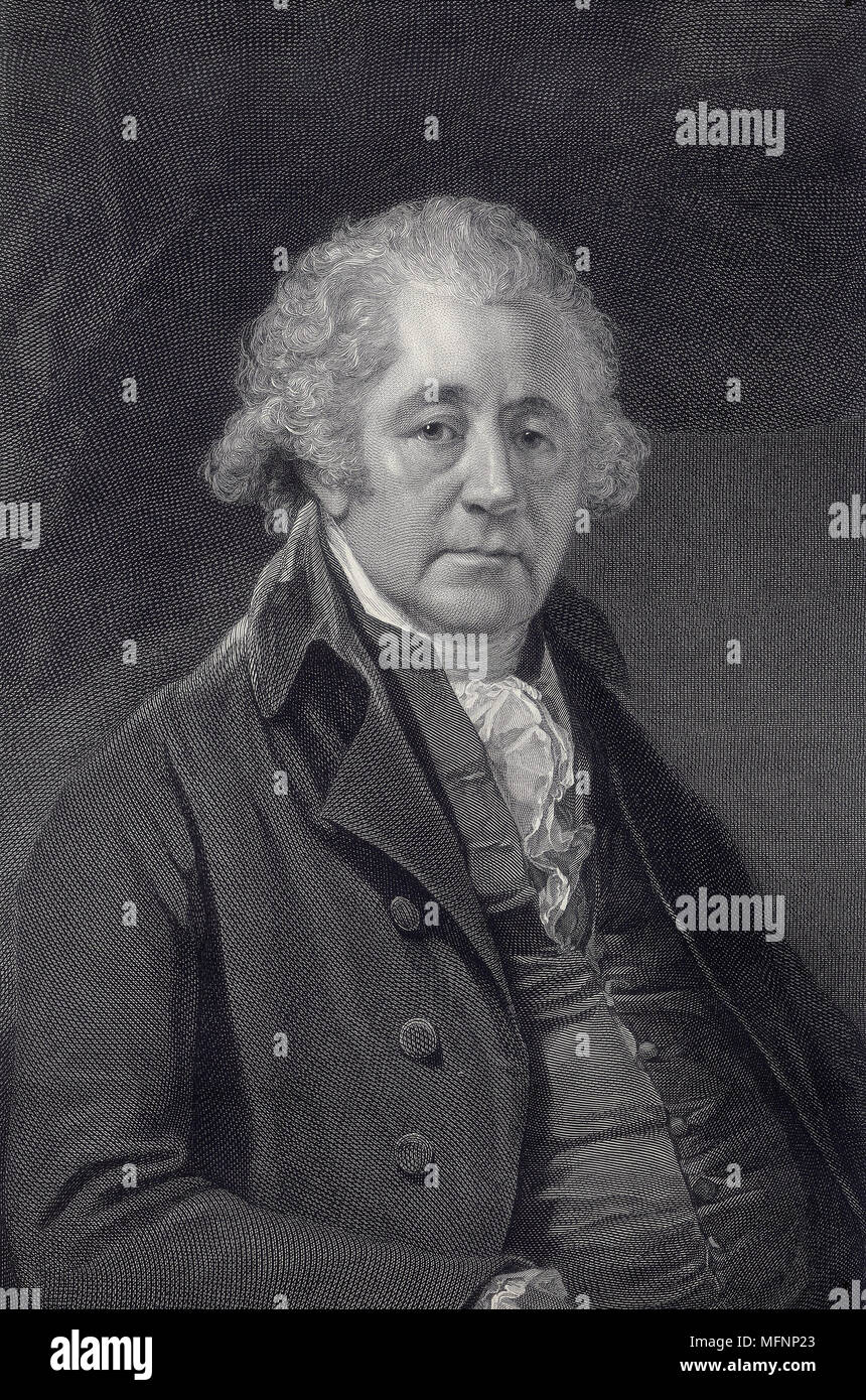 Matthew Boulton (1728-1809). Inglese industriale. Partner di James Watt. Dopo incisione ritratto da Beechy Foto Stock