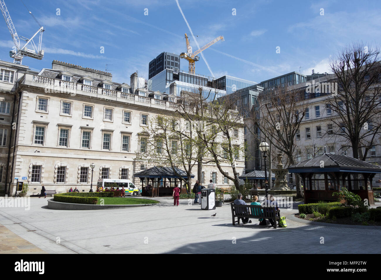 Sviluppo Keltbray ad est di San Bartolomeo del Ospedale di Barts Square, Smithfield, London EC1, Regno Unito Foto Stock