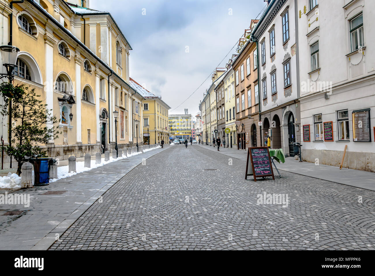 Cirillo Metodio Square Foto Stock