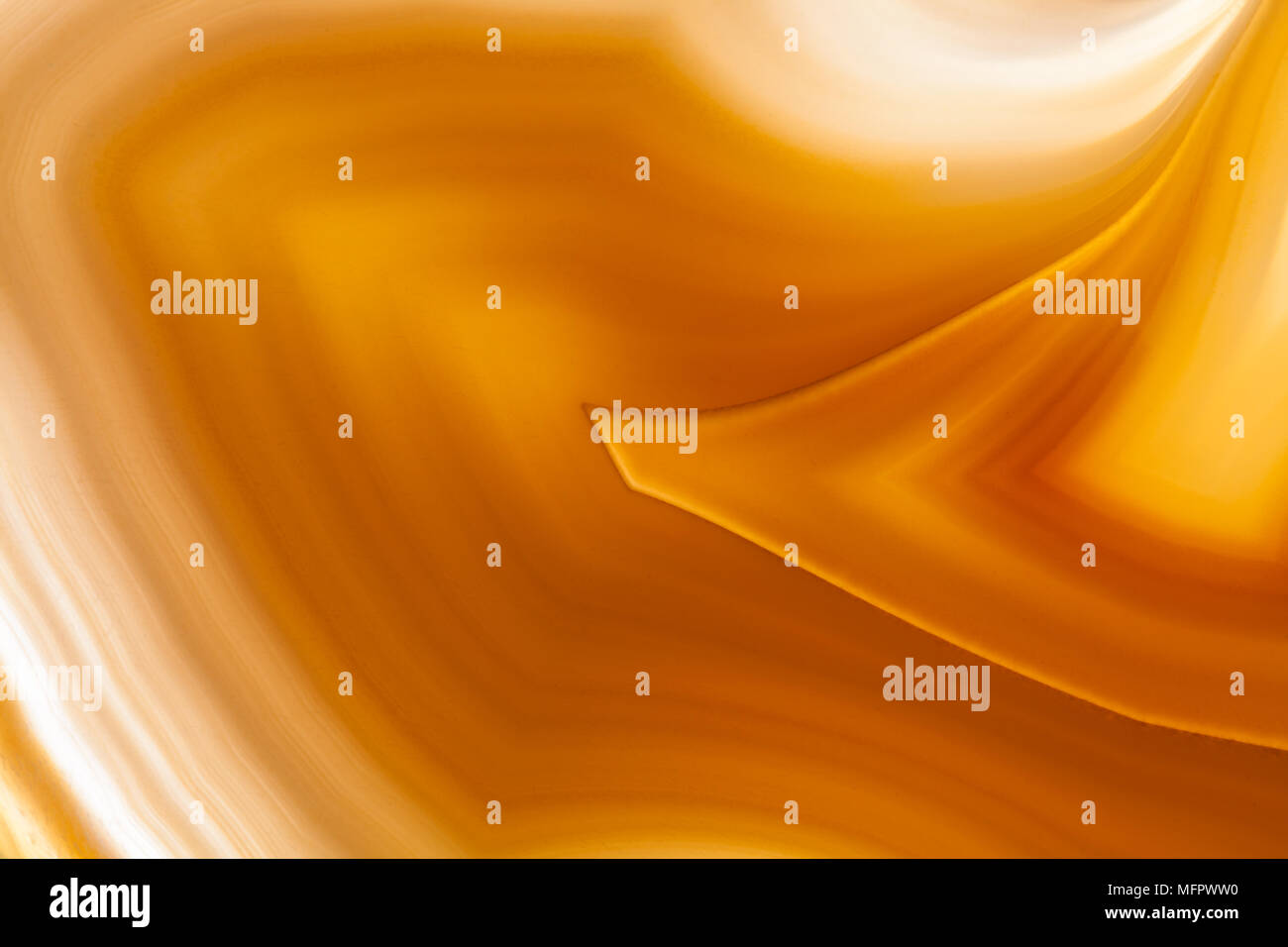 Abstract sfondo fantasy, marrone agata minerale slice Foto Stock