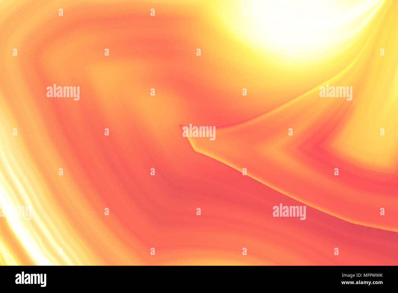 Abstract sfondo fantasy, sunrise stile agata marrone minerale slice Foto Stock