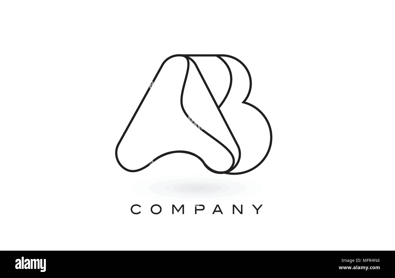 Design con logo Letter dal look creativo e design moderno. Lettere icona Business Logo Illustrazione Vettoriale