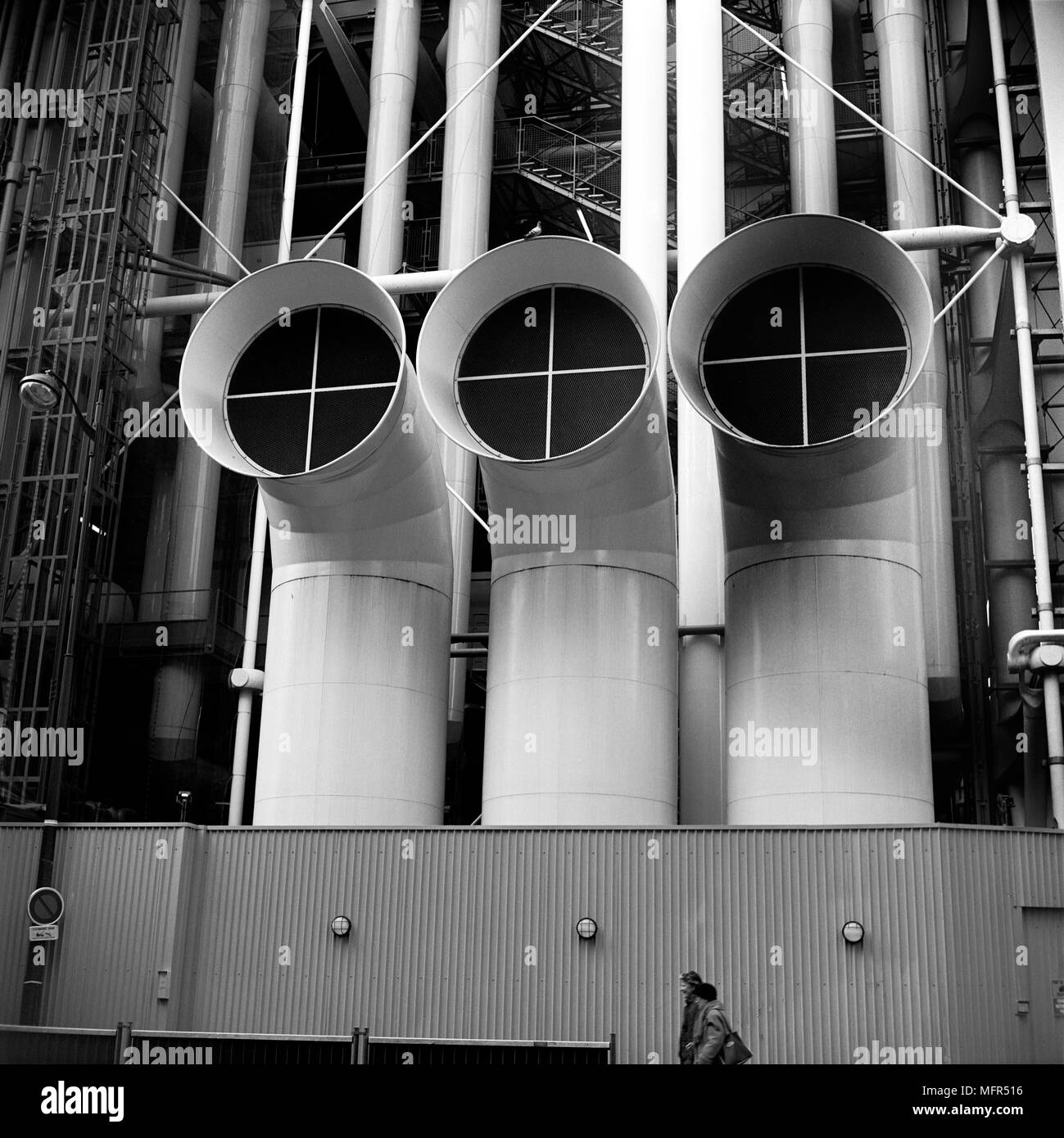 Pompidou Art Center, Parigi, Francia. Foto Stock