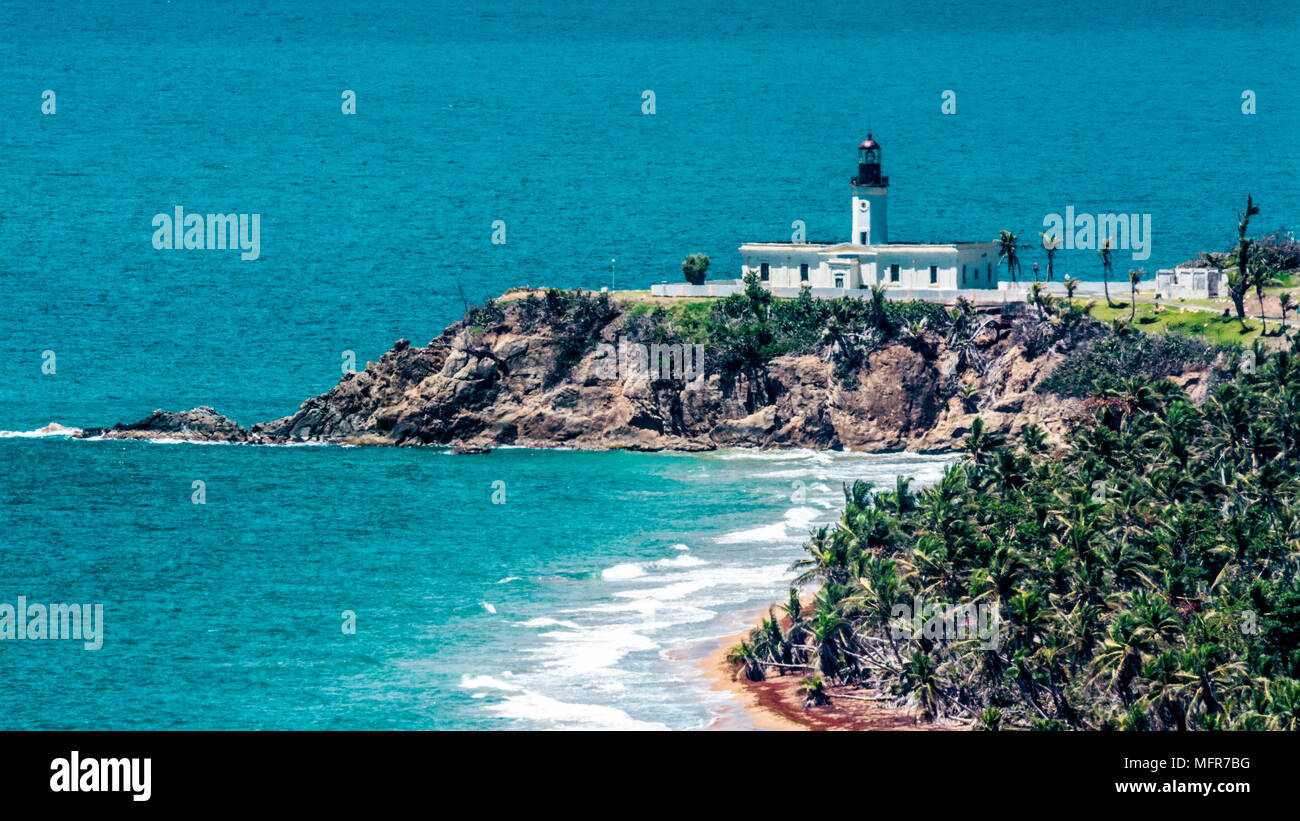 Punta del tonno faro. Foto Stock