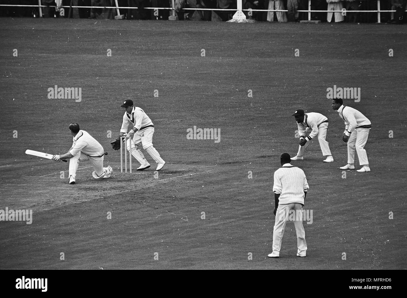 Yorkshire v West Indies Freddie Trueman Foto Stock