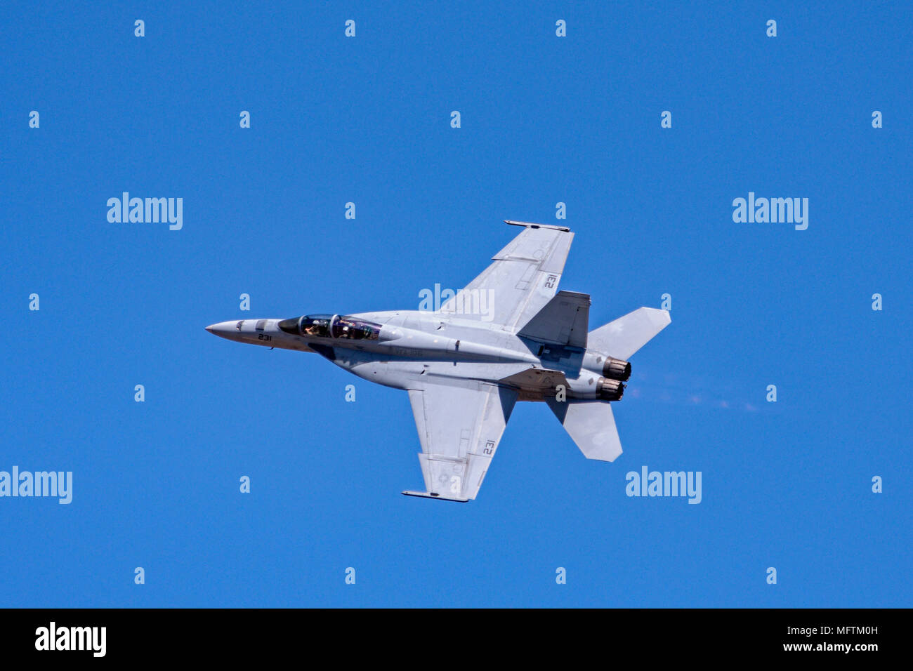 F/A 18 Super Hornet Foto Stock