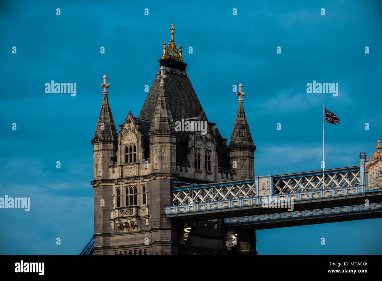 London Bridge. Prese su una Nikon D7200 Foto Stock