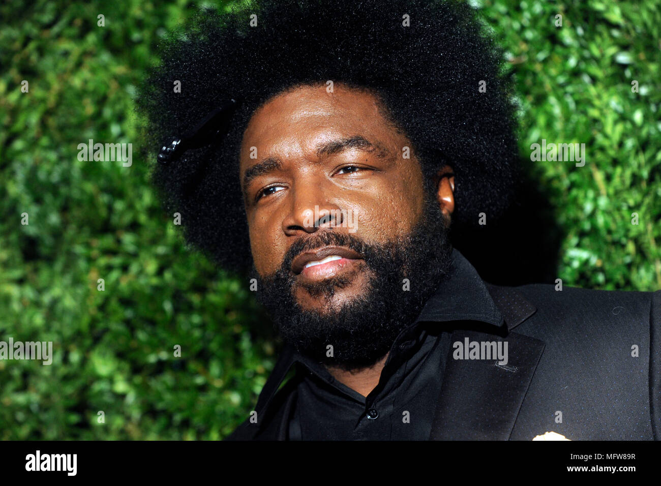 Questlove frequentando il XIII annuale di Tribeca Film Festival Chanel Cena presso Balthazar il 23 aprile 2018 a New York City. Foto Stock