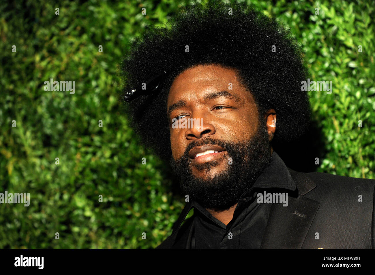 Questlove frequentando il XIII annuale di Tribeca Film Festival Chanel Cena presso Balthazar il 23 aprile 2018 a New York City. Foto Stock