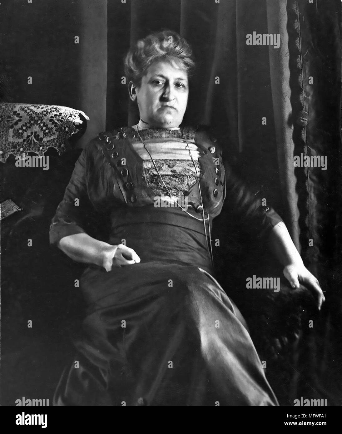 ALETTA JACOBS (1854-1929) medico olandese e suffragist che ha stabilito il controllo delle nascite in Olanda. Foto Stock