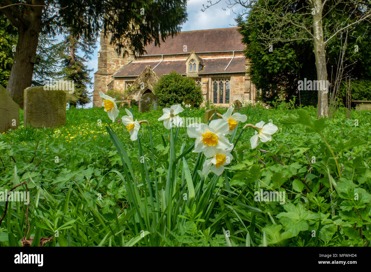 Claines Worcester Foto Stock
