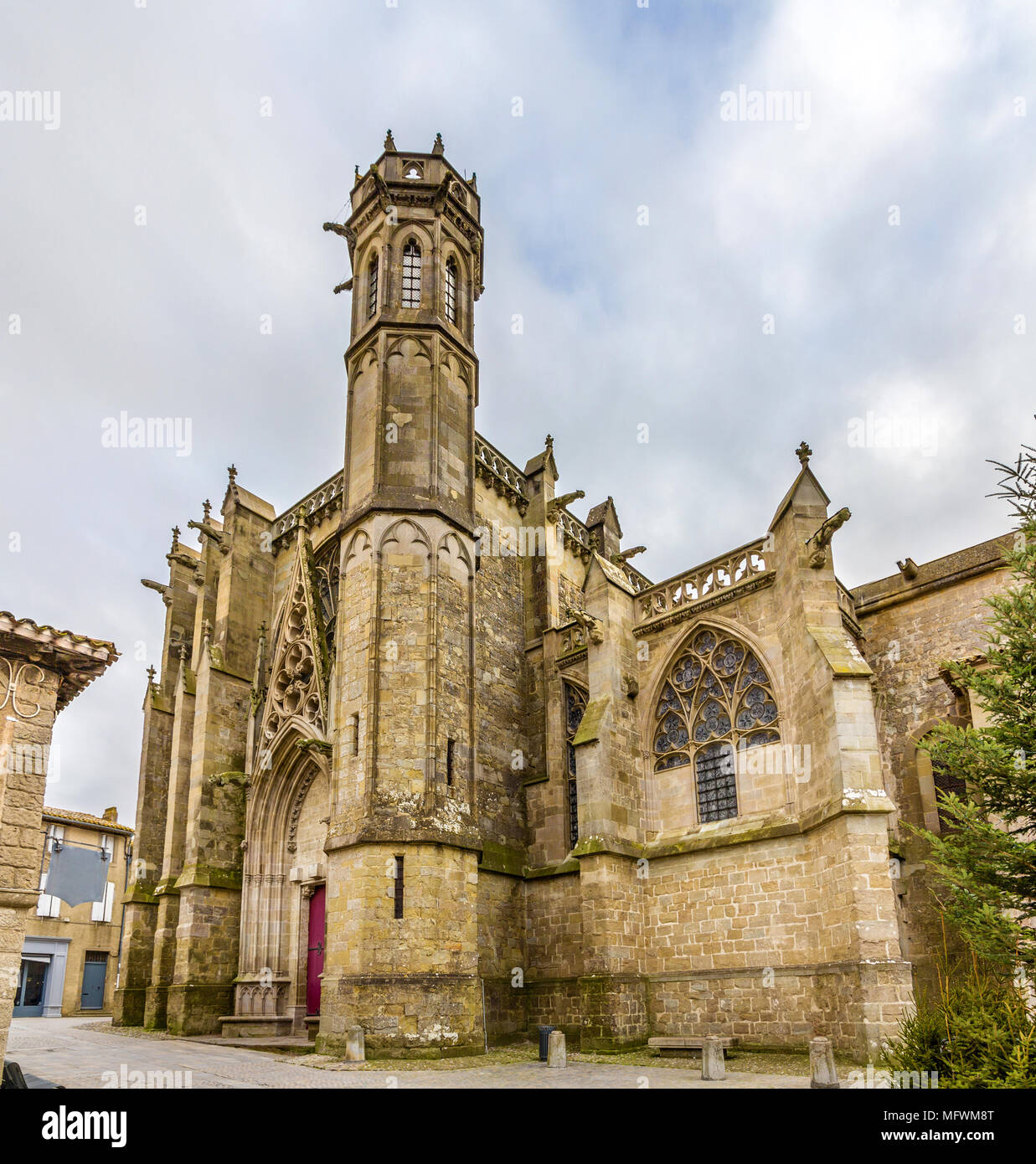 Saint Nazaire basilica in Carcassonne - Francia Foto Stock