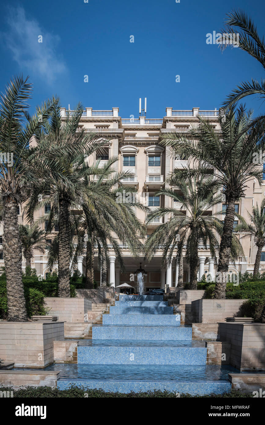 Il Westin Hotel nel quartiere di Marina di Dubai, UAE, Medio Oriente. Foto Stock