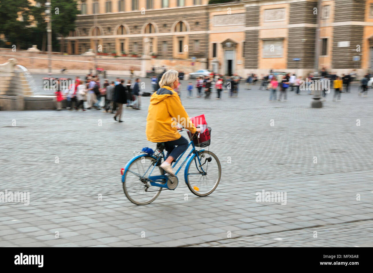 Piazza del Popolo. Roma, Italia Foto Stock