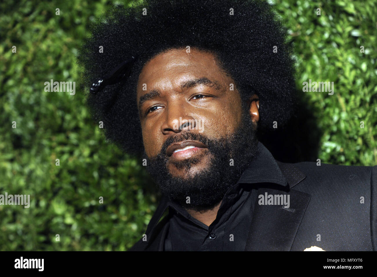 La città di New York. 23 apr, 2018. Questlove frequentando il XIII annuale di Tribeca Film Festival Chanel Cena presso Balthazar il 23 aprile 2018 a New York City. | Verwendung weltweit Credito: dpa/Alamy Live News Foto Stock