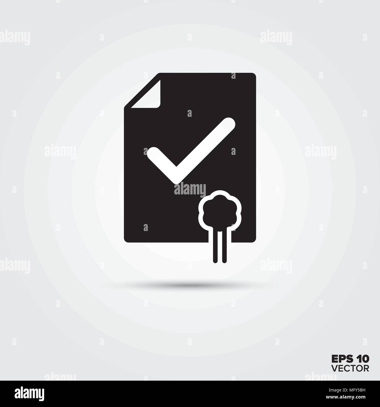 Certificato di autenticità Immagini Vettoriali Stock Alamy