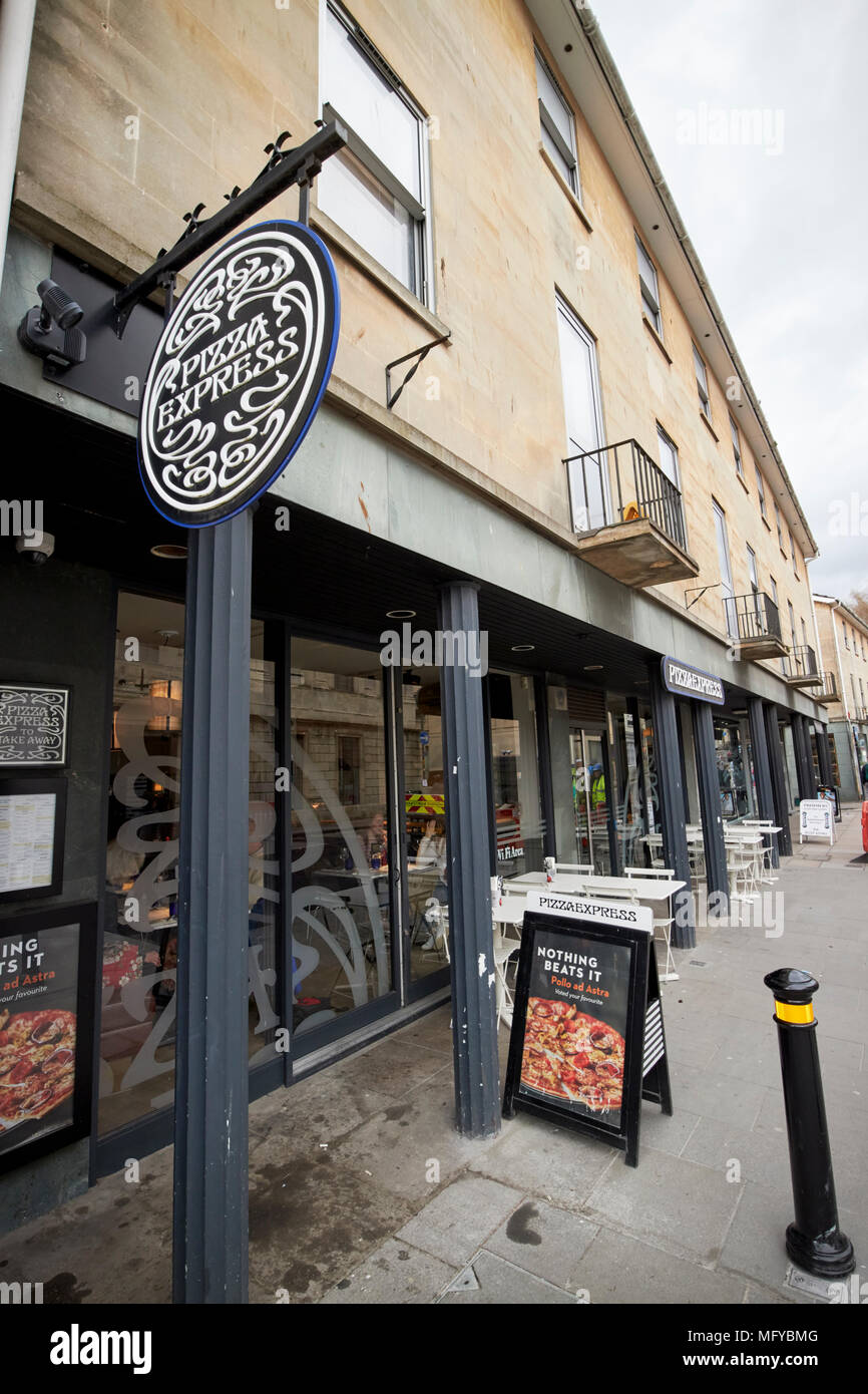 Pizza Express ristorante Inghilterra Bath Regno Unito Foto Stock