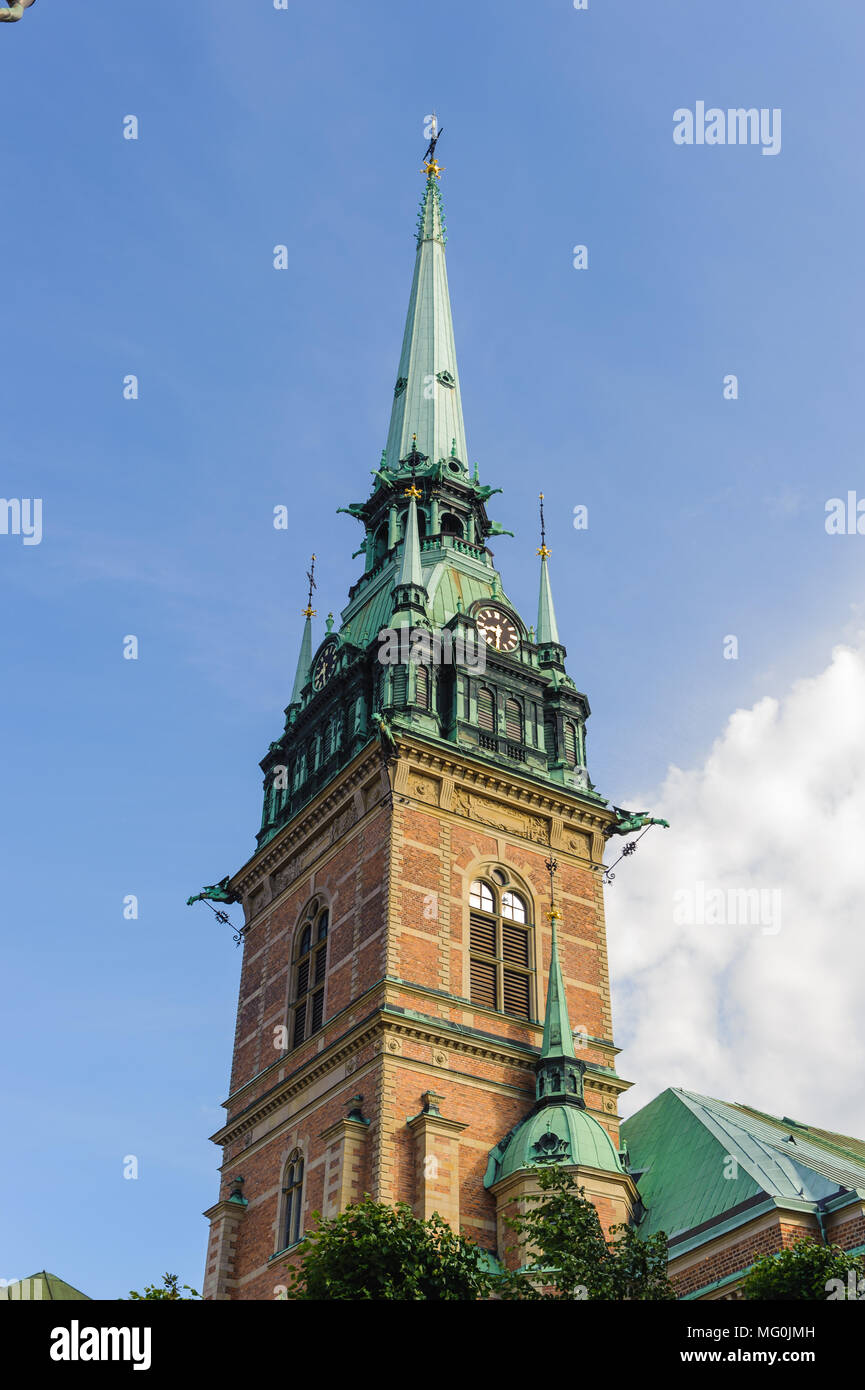 La chiesa tedesca, Stoccolma, Svezia Foto Stock