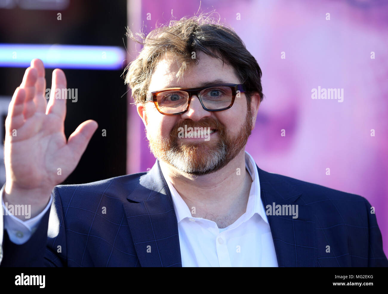 Celebrità frequentare 'pronto il giocatore uno' premiere del film in Dolby Theater. Dotato di: Ernest Cline dove: Los Angeles, California, Stati Uniti quando: 27 Mar 2018 Credit: Brian A/WENN.com Foto Stock