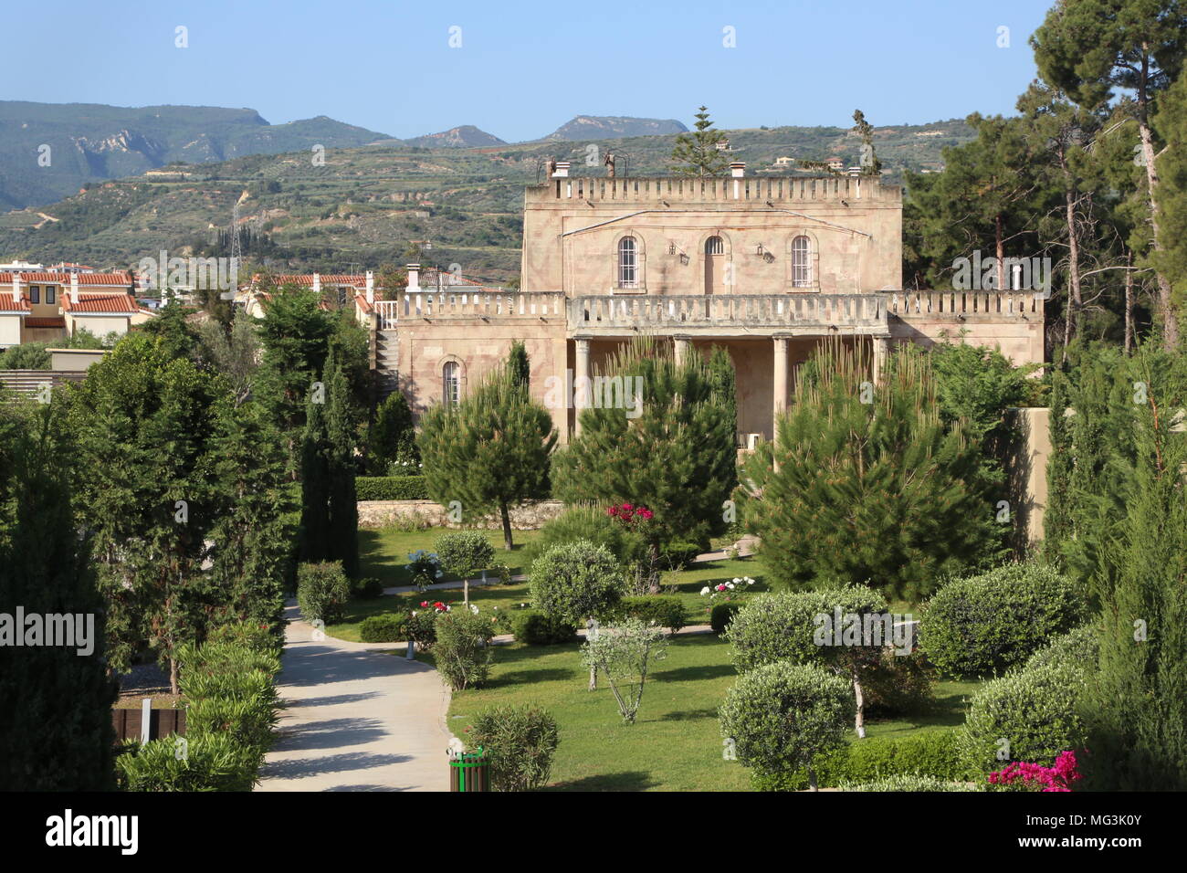 Aggelos Sikelianos home Foto Stock