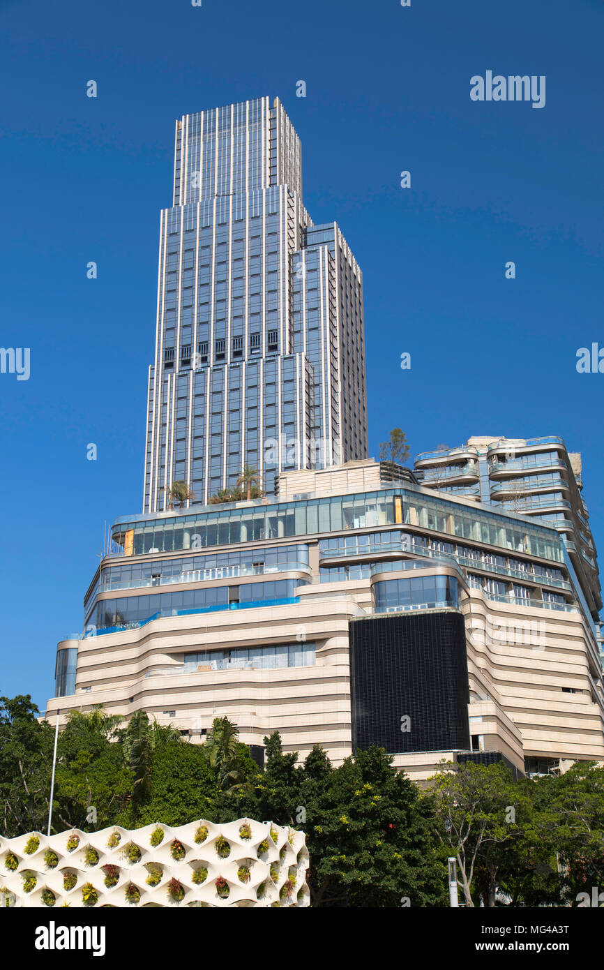 Giardino di Salisbury e K11 Atelier, Tsim Sha Tsui Hong Kong Foto Stock
