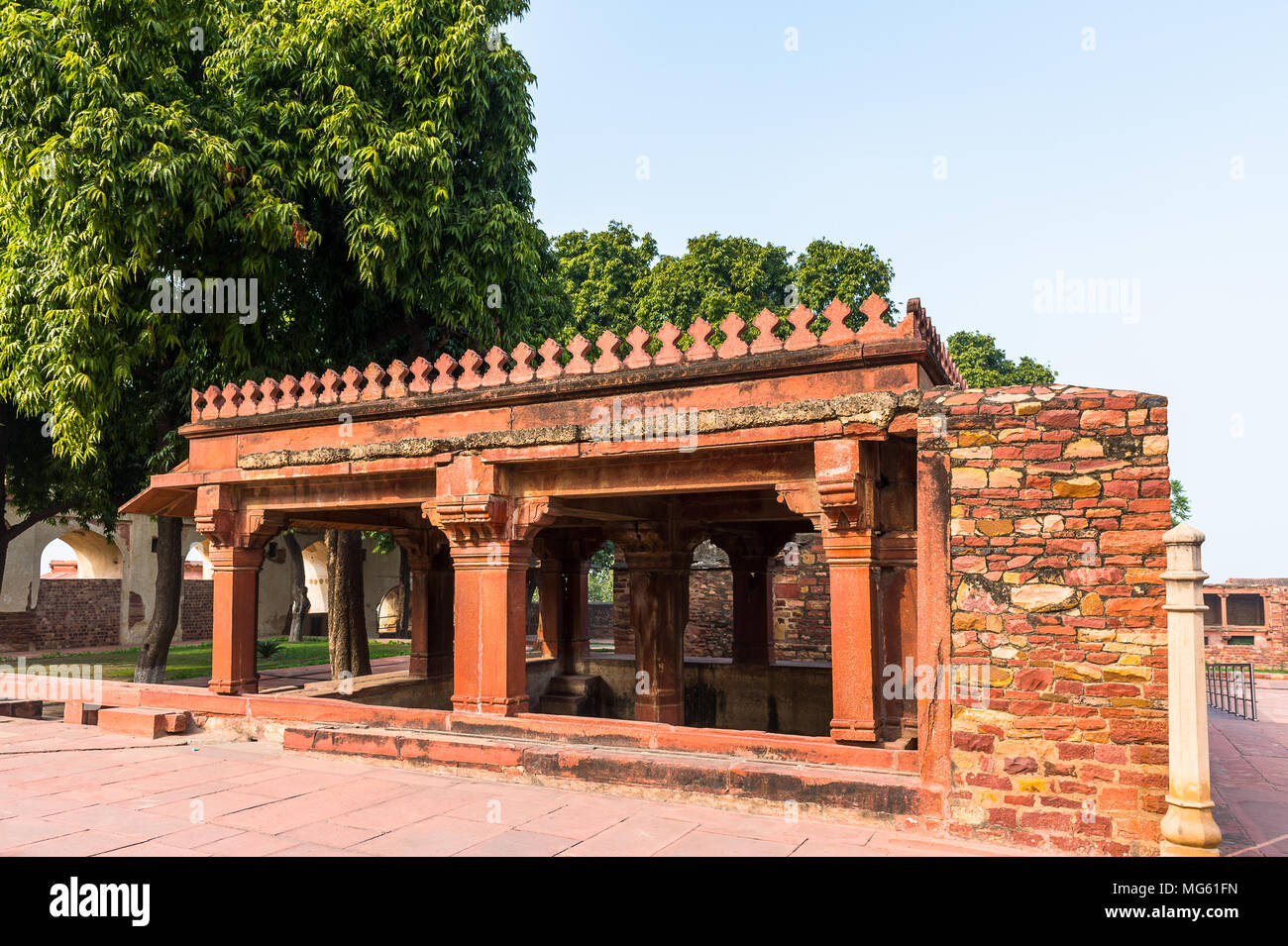 Fatehpur Sikri, una città nel distretto di Agra dell Uttar Pradesh, India. UNESCO - Sito Patrimonio dell'umanità. Foto Stock