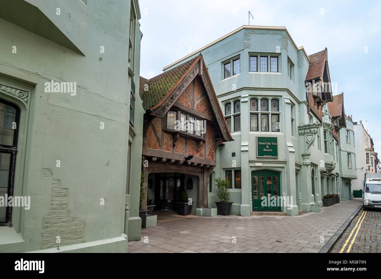 Vista generale dell'Hotel du Vin in Brighton Foto Stock
