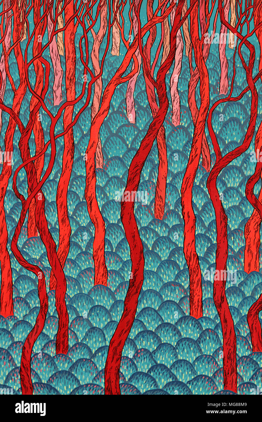 Moderni Astratti 140x70 Quadro Stampa su Tela Canvas Parco Avenue