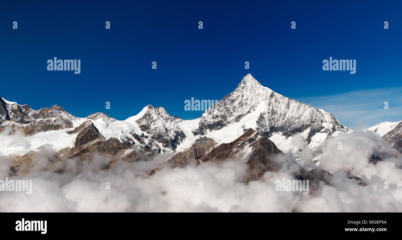 Zermatt. Il Cervino. La Svizzera. Schweiz. Foto Stock