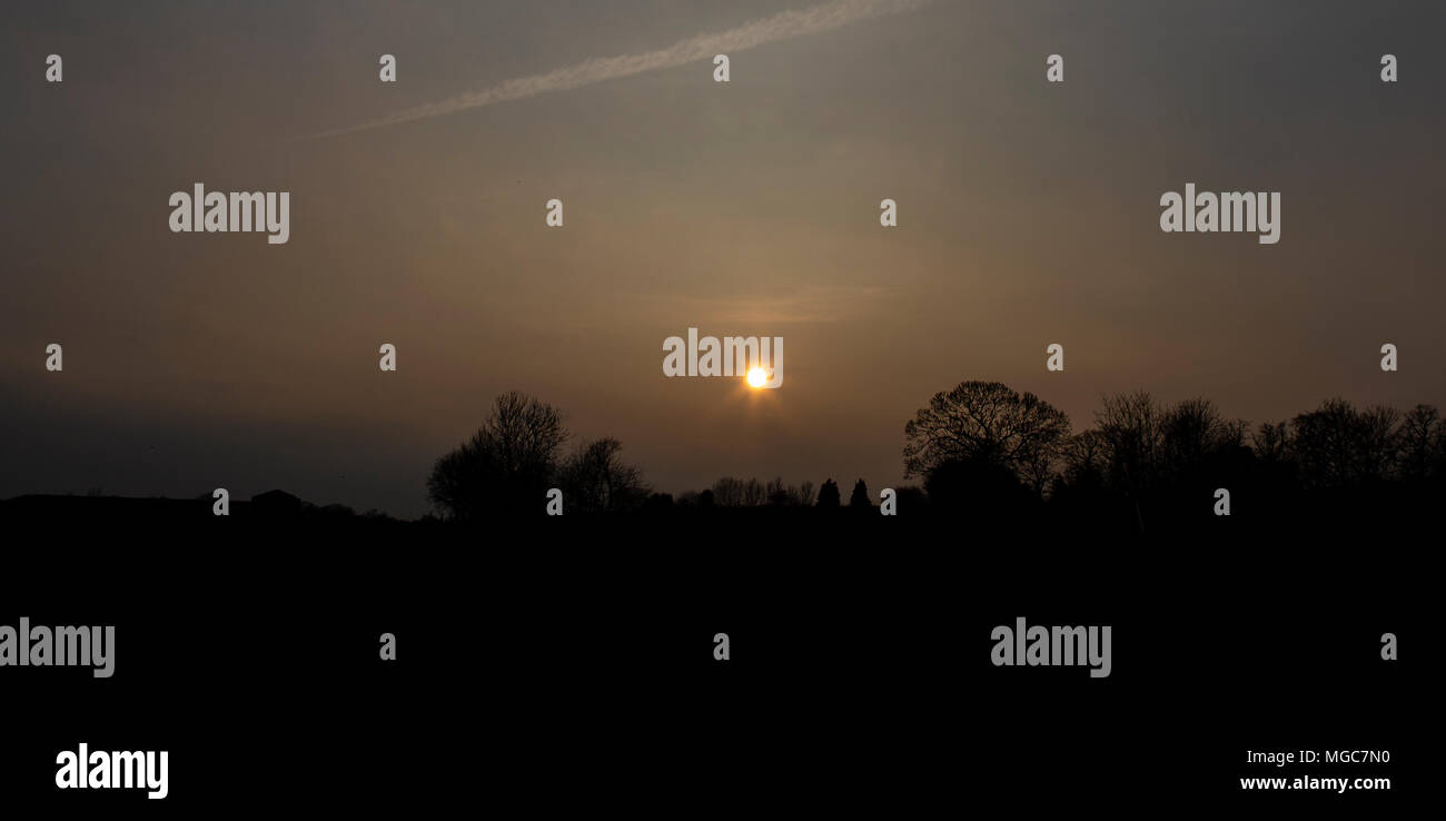 Tramonto Foto Stock