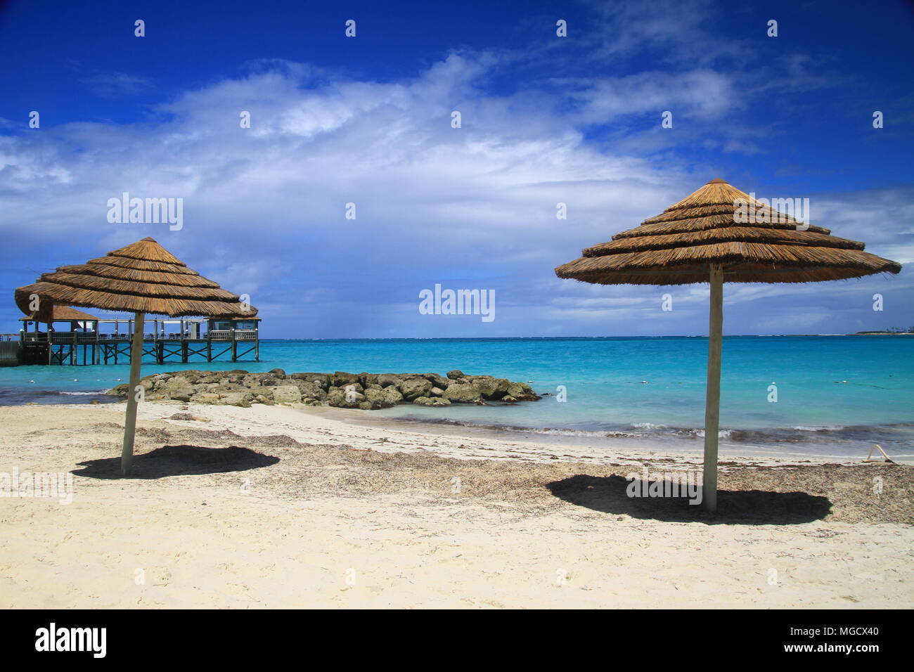 Vivere la vita sull'isola Foto Stock