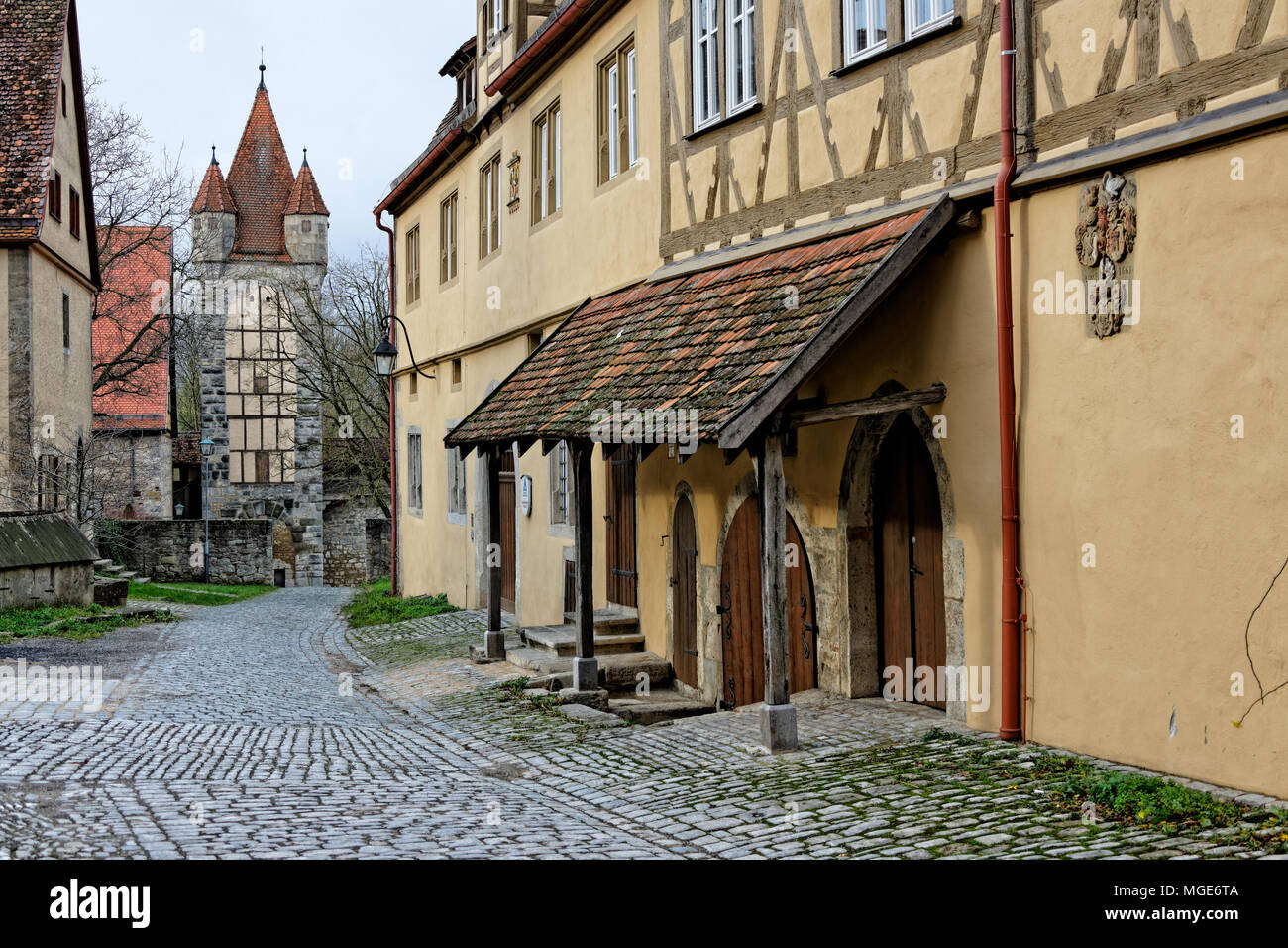 Rothenburg ob der Tauber. Rothenburg. Foto Stock