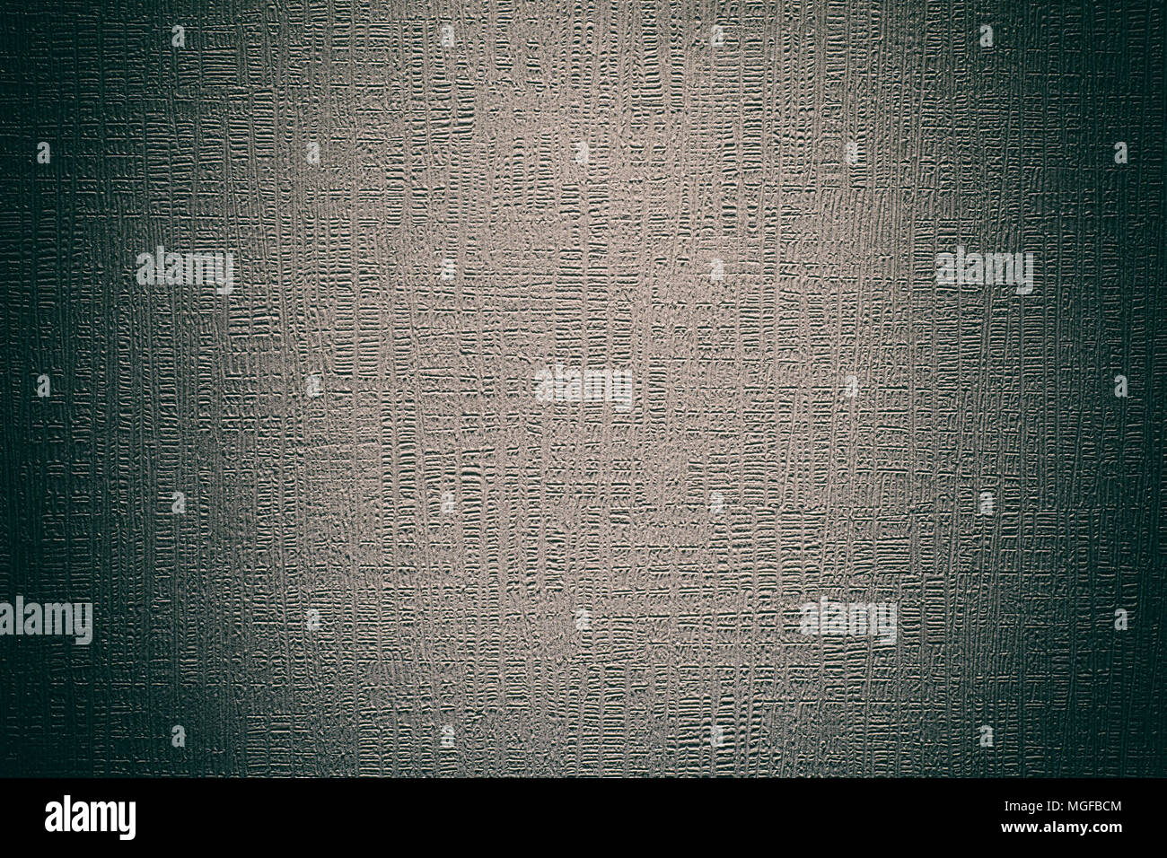 Testurizzato grigio Sfondo astratto con vignette e spazio di testo Foto Stock