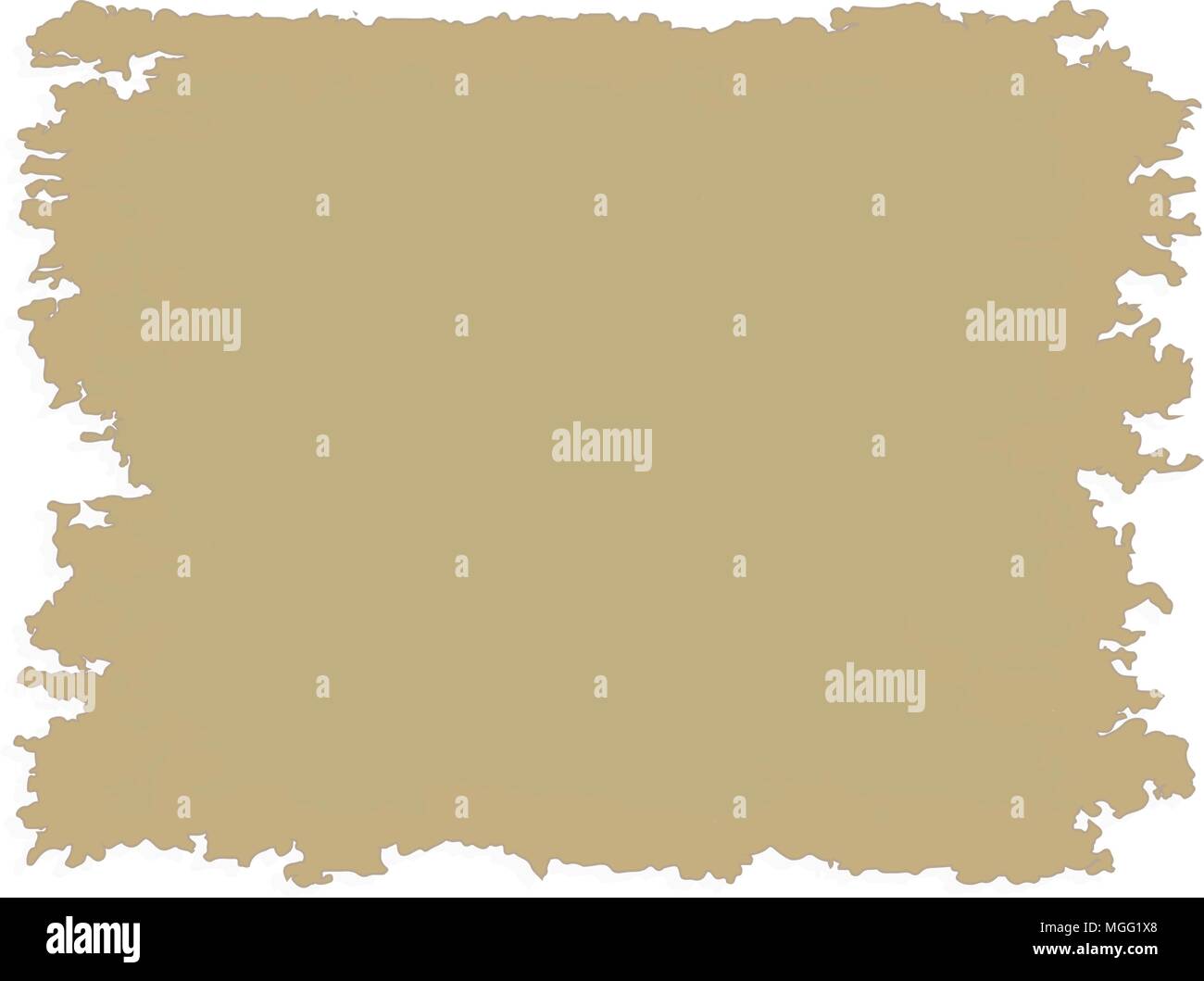 Antica carta papiro. Vector vecchia carta texture, fogli di carta pergamena illustrazione Illustrazione Vettoriale