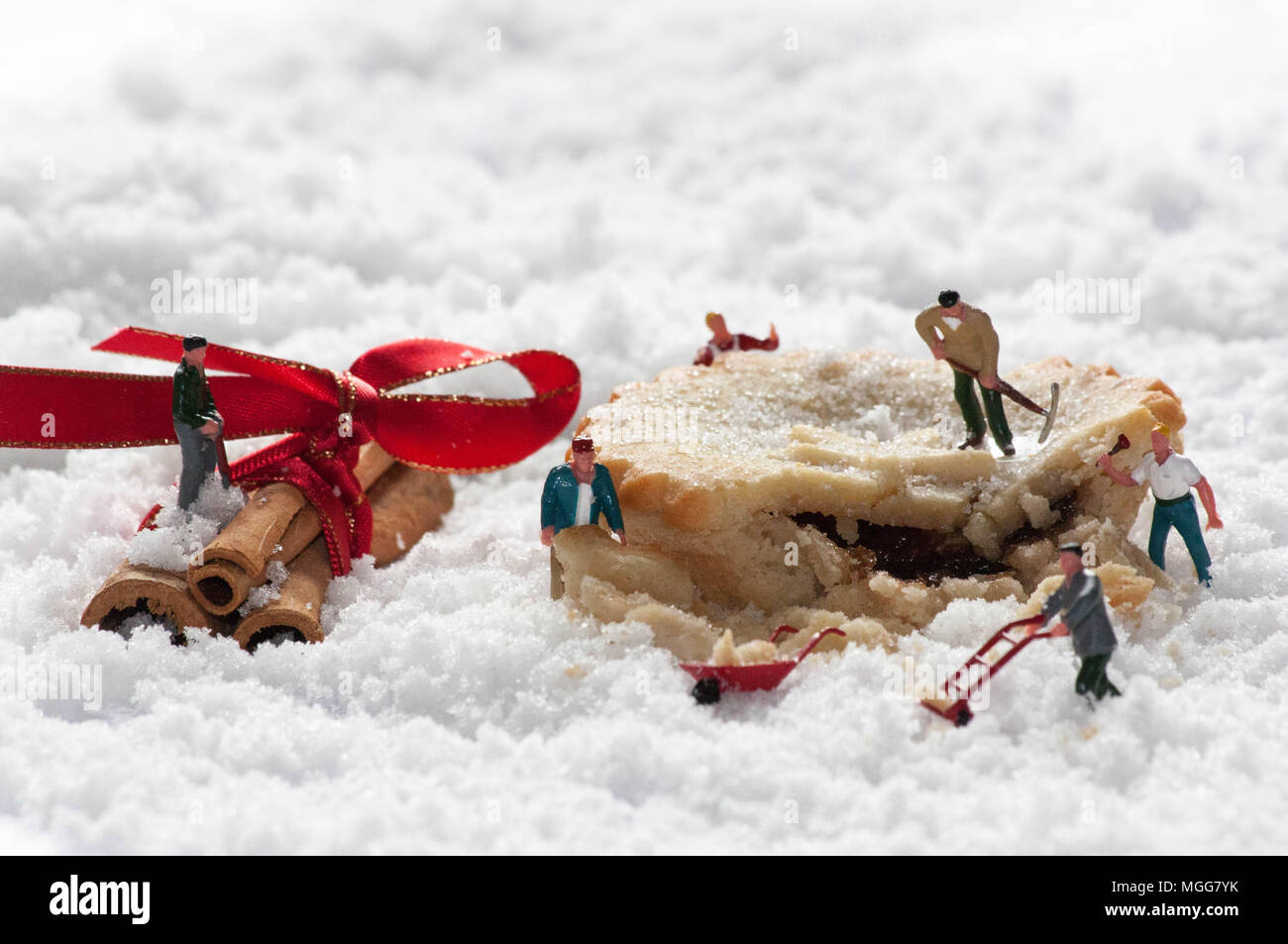 Scheda di Natale design Foto Stock