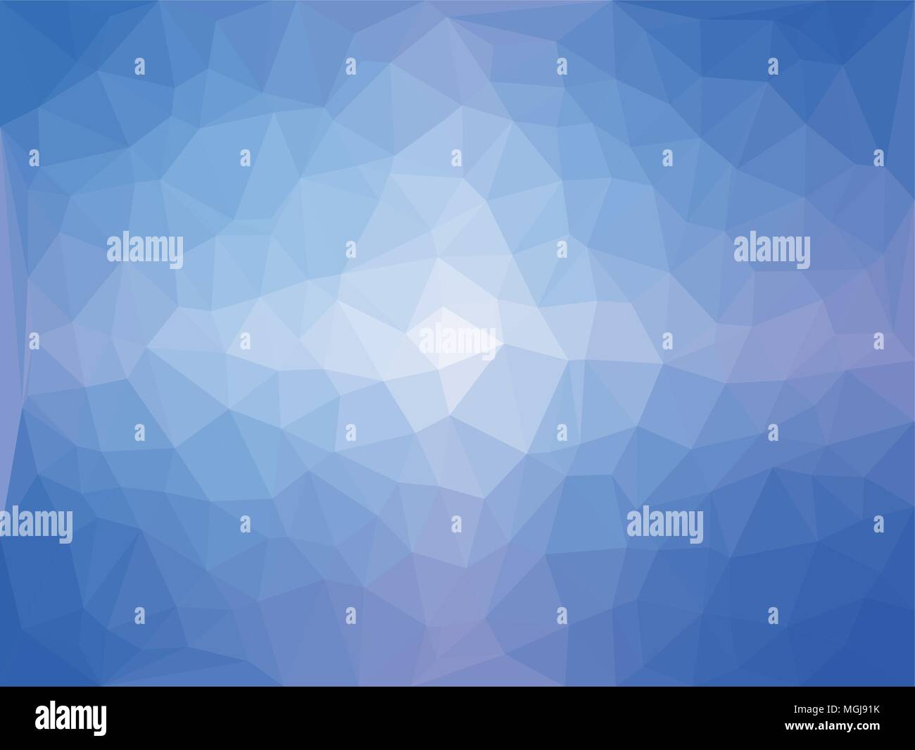 Blue modello triangolare - triangoli mosaico - illustrazione vettoriale Illustrazione Vettoriale