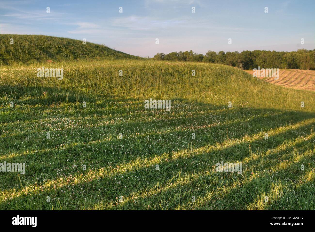 Stato Azelton Park in Wisconsin è un sito di un North American sito storico Foto Stock