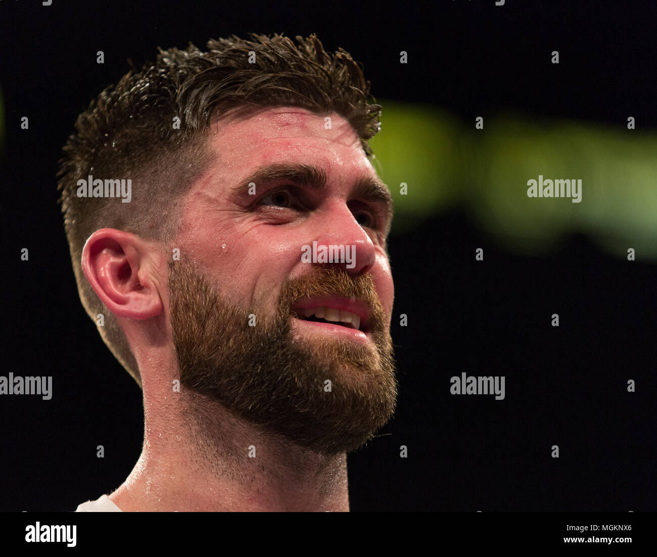 Rocky Fielding boxer da Liverpool Foto Stock