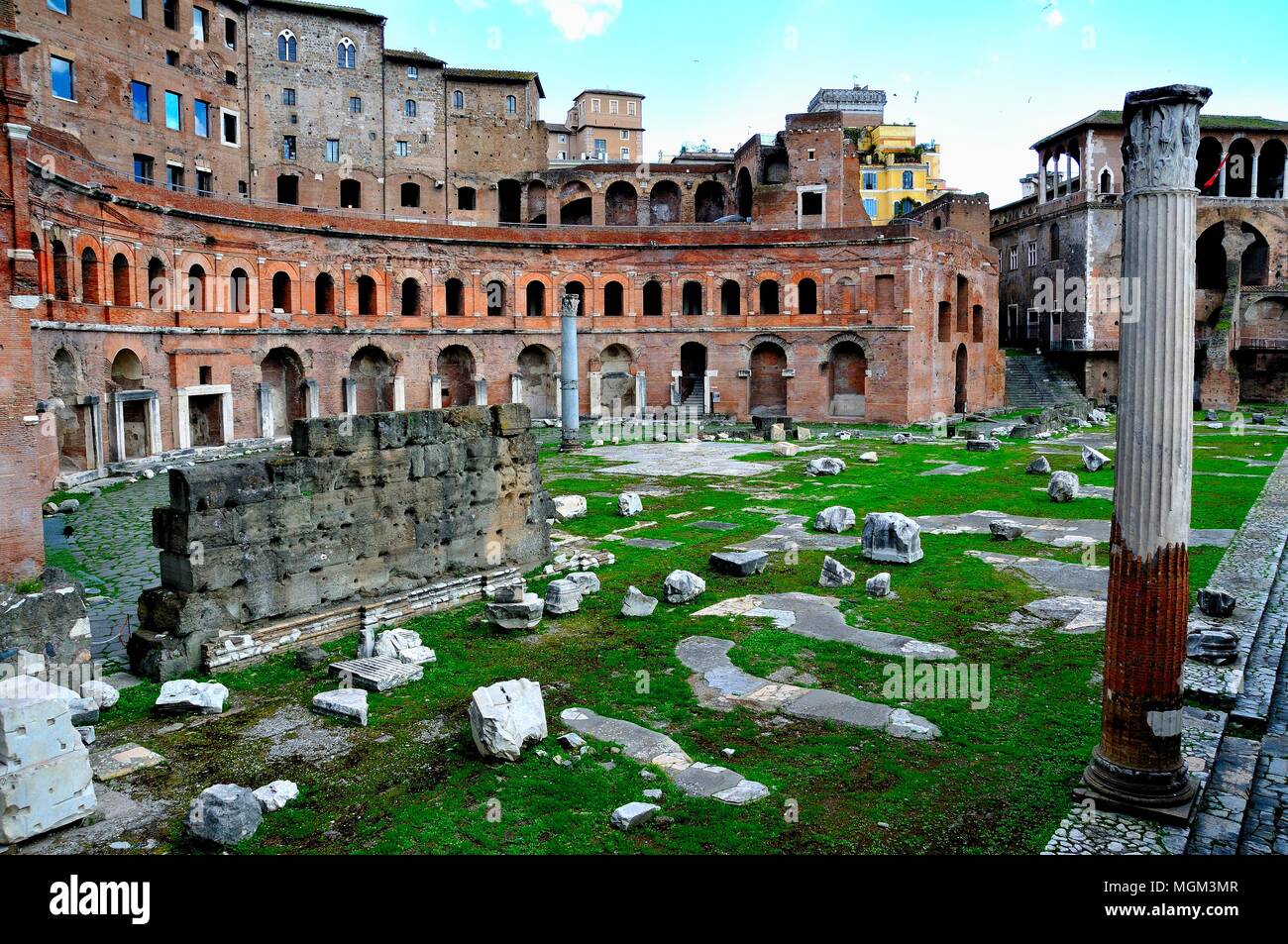 Patrimonio romano Architettura roma italia Foto Stock