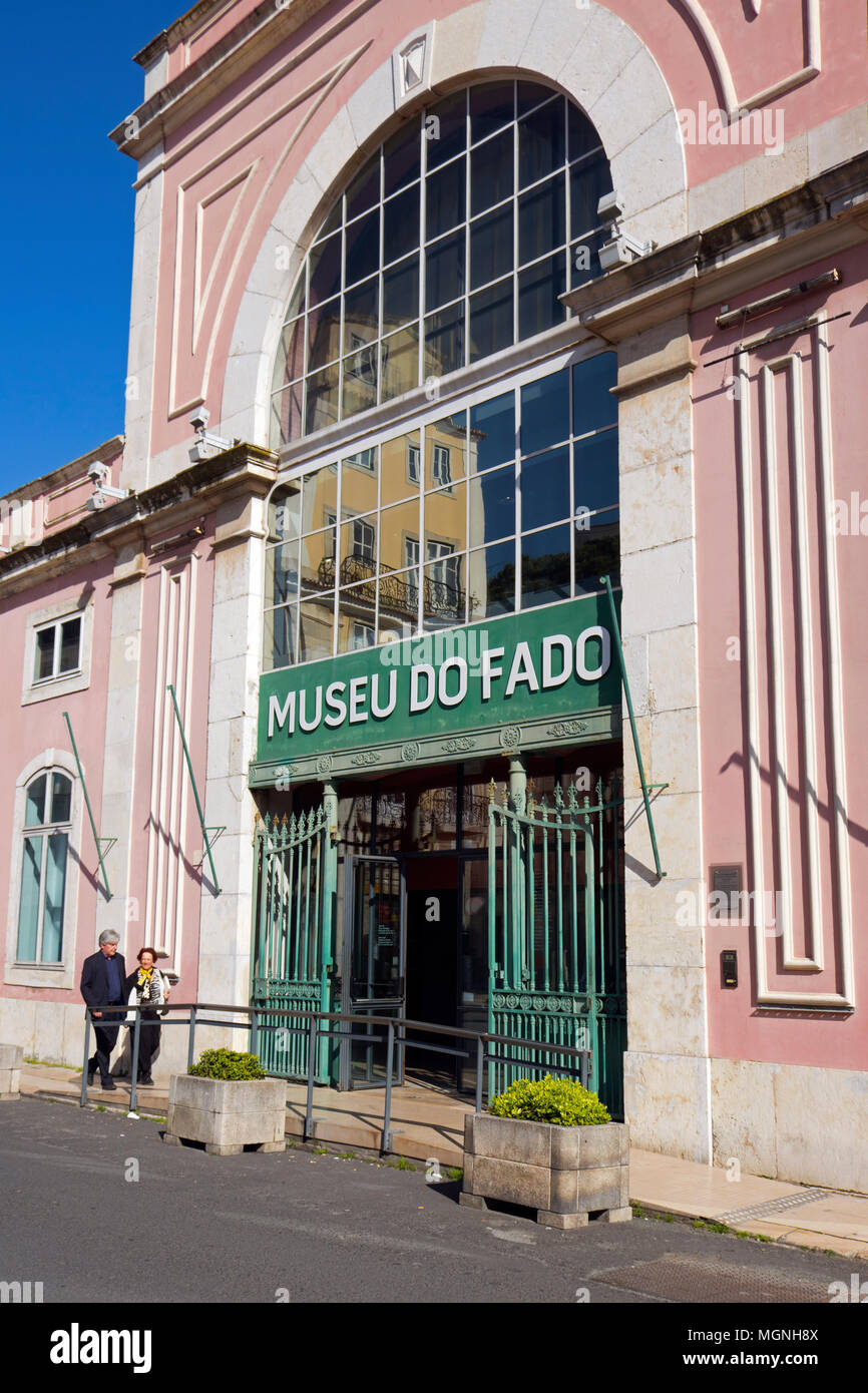 Il Museu do fado, Lisbona, Portogallo Foto Stock