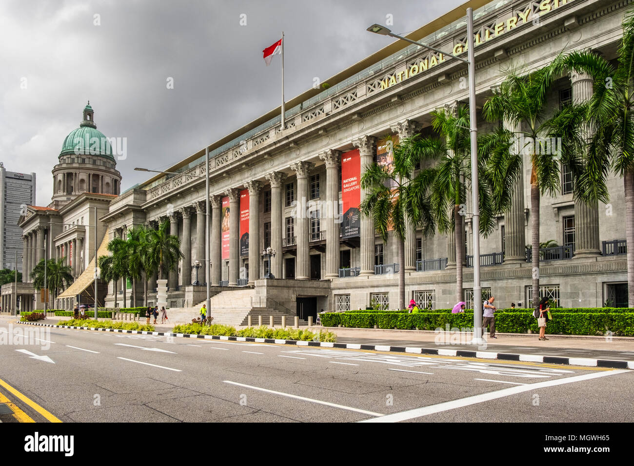 Galleria Nazionale di Singapore, Singapore Foto Stock