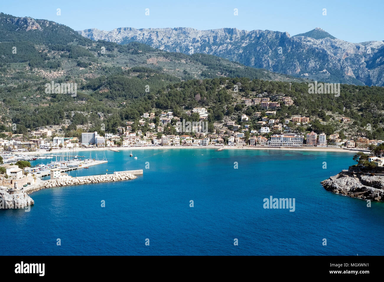 Port de Sóller Foto Stock