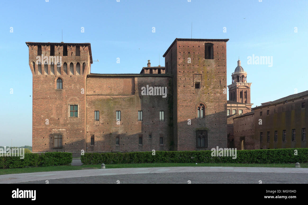 Castello del palazzo ducale di Mantova Foto Stock