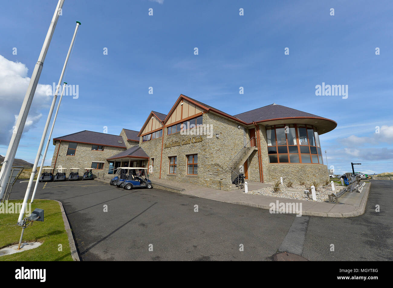 Ballyliffin Golf Club, Inishowen, County Donegal, Irlanda, la sede per il Dubai Duty Free Irish Open , luglio 2018. ©George Sweeney / Alamy Stock Pho Foto Stock