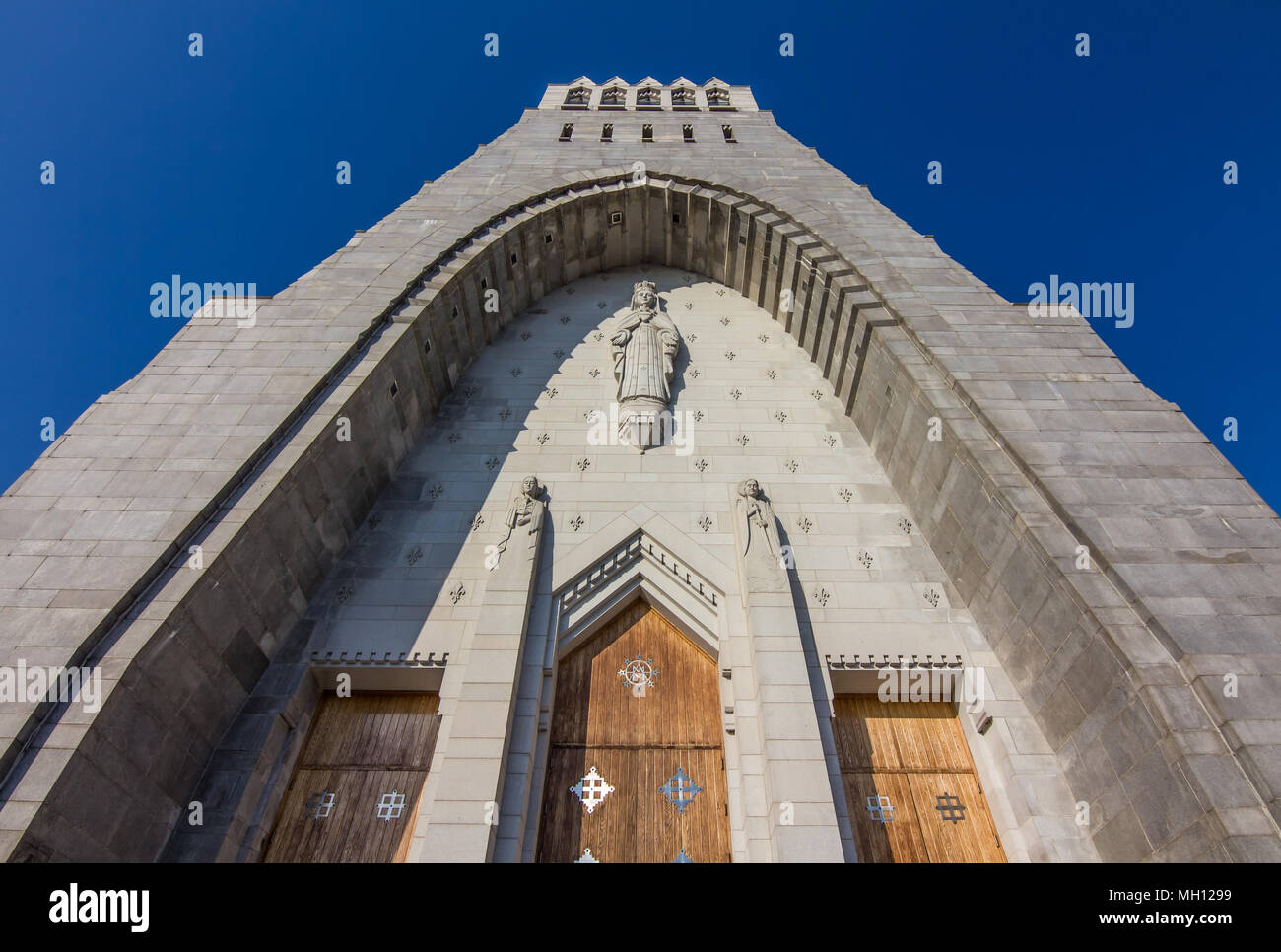 La chiesa di Cap Tourmente Foto Stock