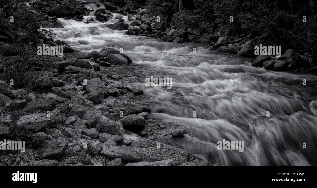 Cascate di Krimml - Austria. Krimmler Wasserfälle - Österreich Foto Stock