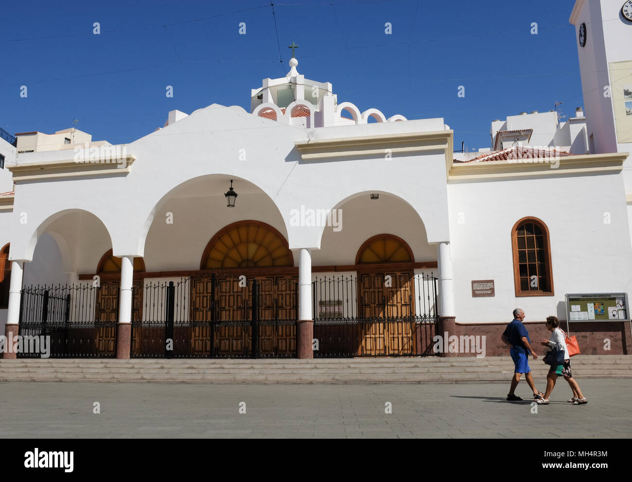 Chiesa parrocchiale di Tenerife Foto Stock