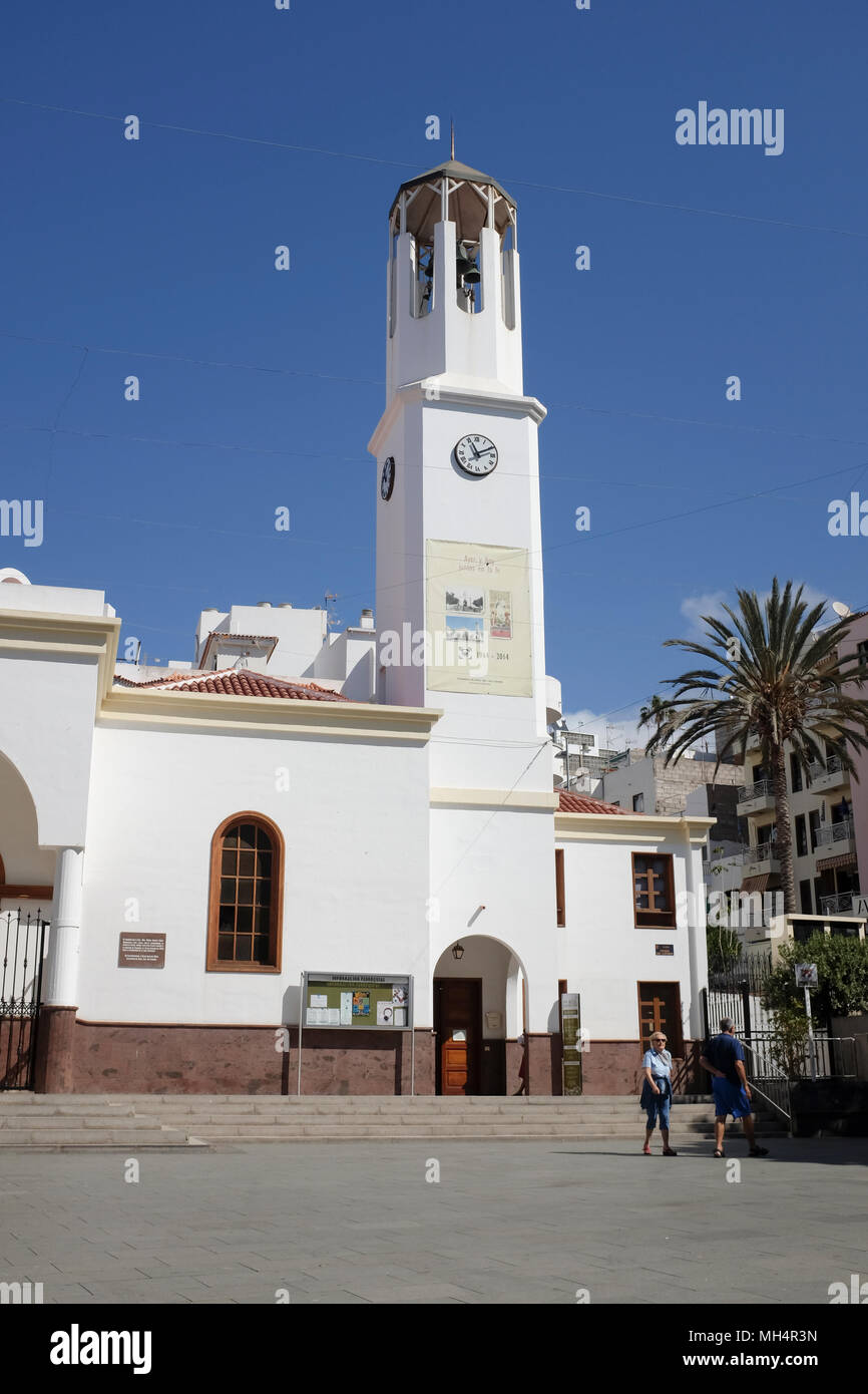 Chiesa parrocchiale di Tenerife Foto Stock