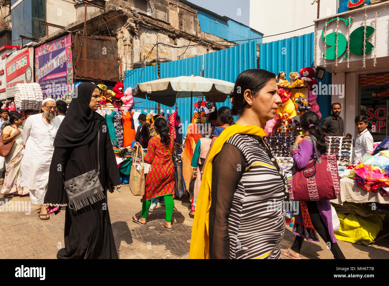 Mercato in Mumbai, India Foto Stock